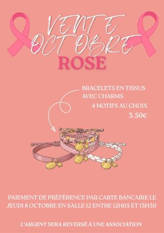 Octobre Rose - Vente Mini-entreprise 